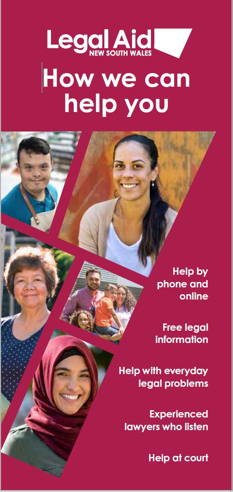 Legal Aid NSW - How we can help you