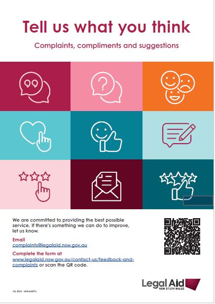 Tell us what you think. Compliments, complaints suggestions.  (A3 Poster)