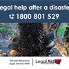 Disaster Response Legal Service NSW postcard